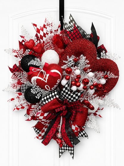 Valentine's Day Wreath
