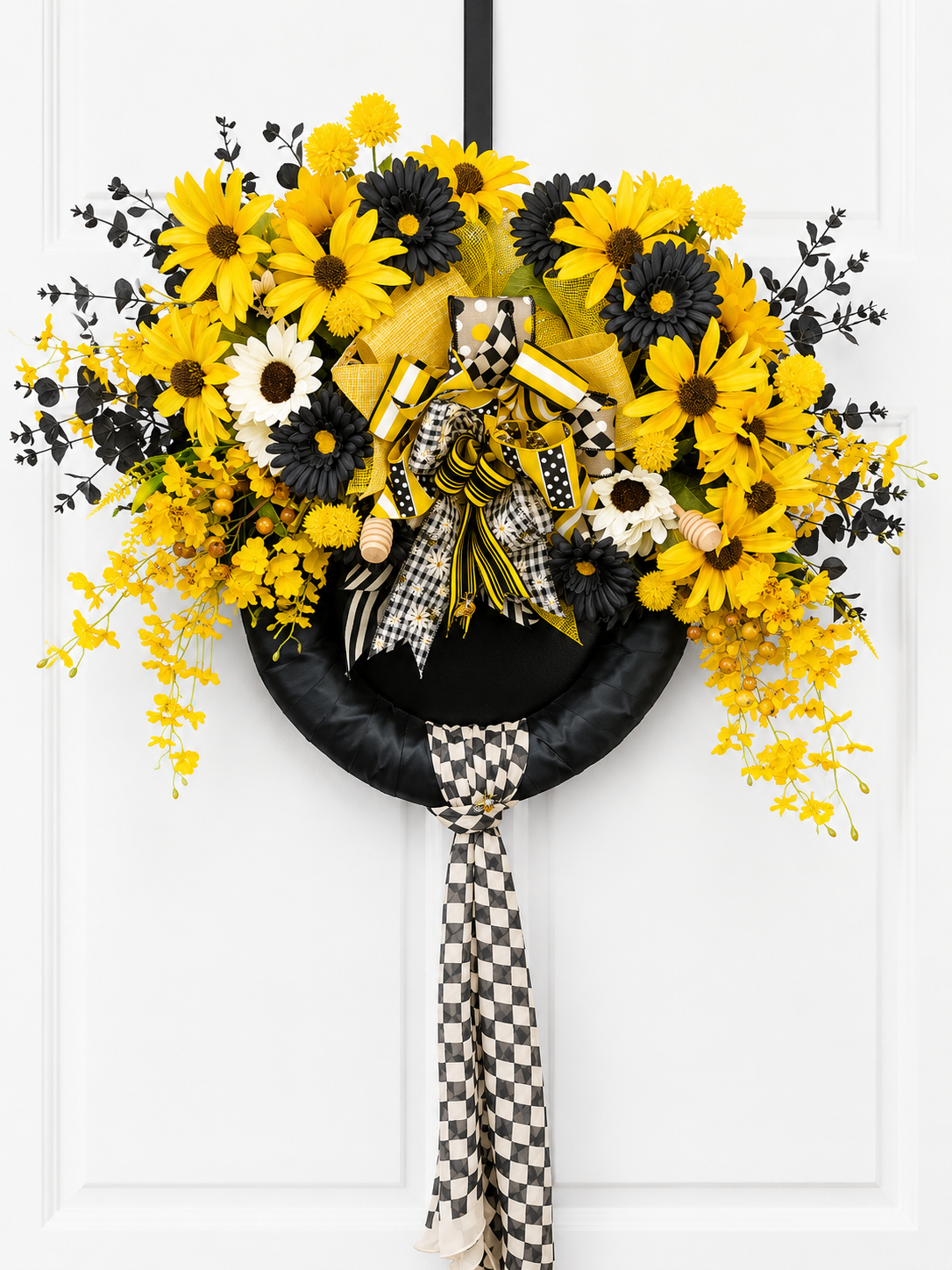 Honey Bee inspired wreath