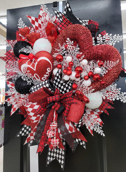 Valentine's Day Wreath