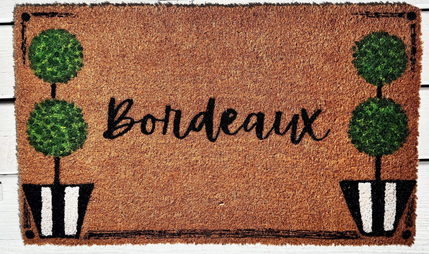 Hand Painted Coir Doormat