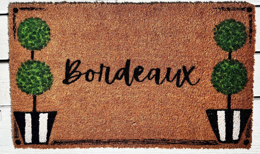 Hand Painted Coir Doormat